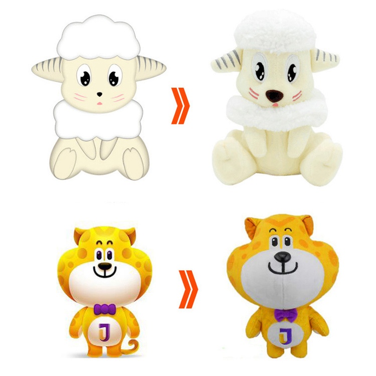 custom made soft toys