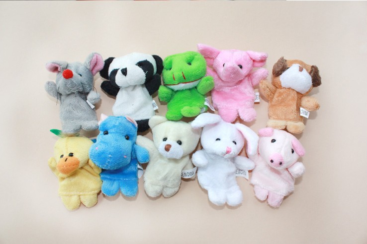 plush finger puppet