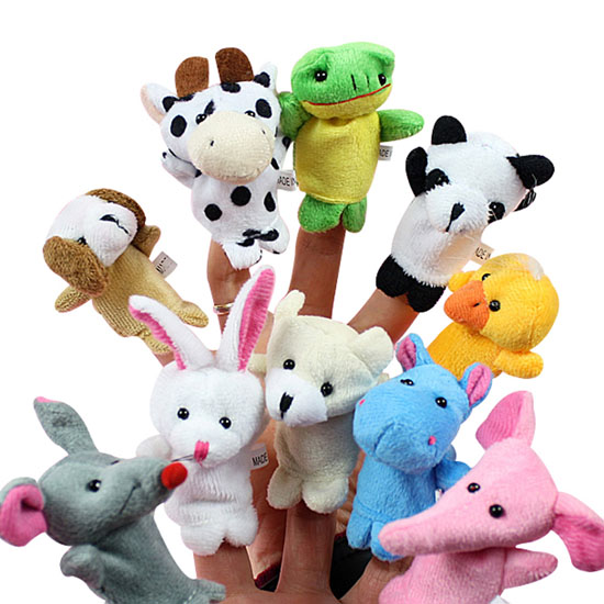 plush finger puppet