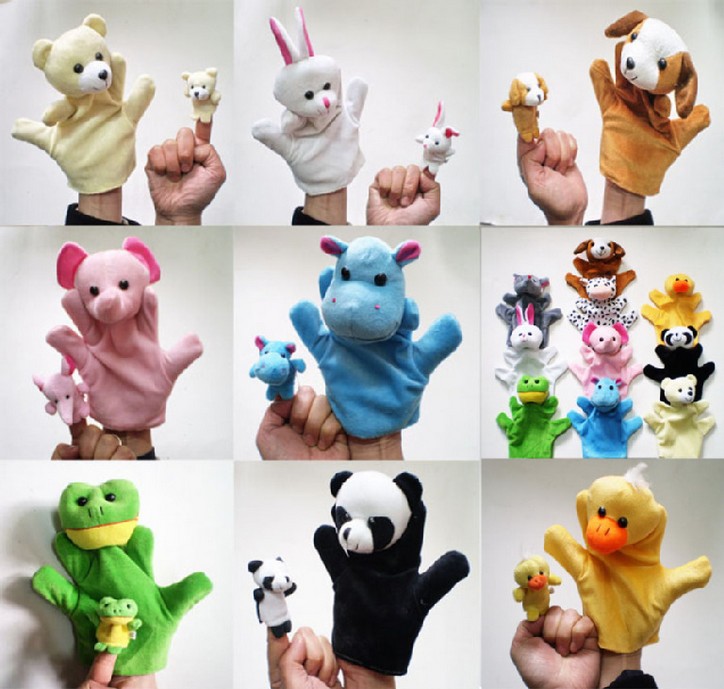 plush finger puppet