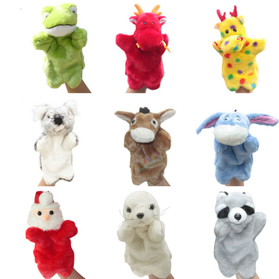 plush hand puppet