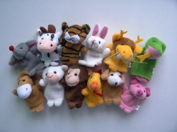 plush finger puppets