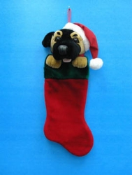 christmas plush stocking