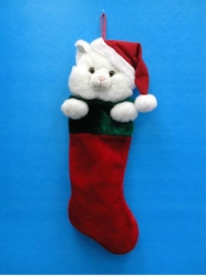 christmas plush stocking