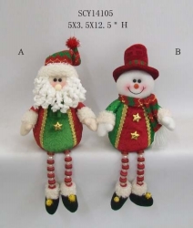 christmas santa snowman