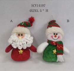 christmas santa snowman