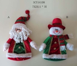 christmas santa snowman