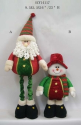 christmas santa snowman