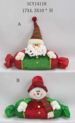 christmas santa snowman