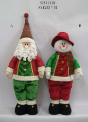 christmas santa snowman