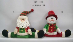 christmas santa snowman