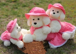plush dog
