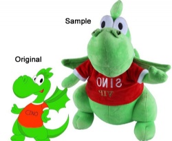 Wholesale good quality animal stuffed dolls soft plush toy custom for promotion